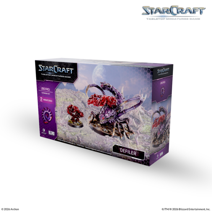 (PRE-ORDER 2027Q1) StarCraft: Tabletop Miniatures Game - Zerg - Defiler Expansion Set