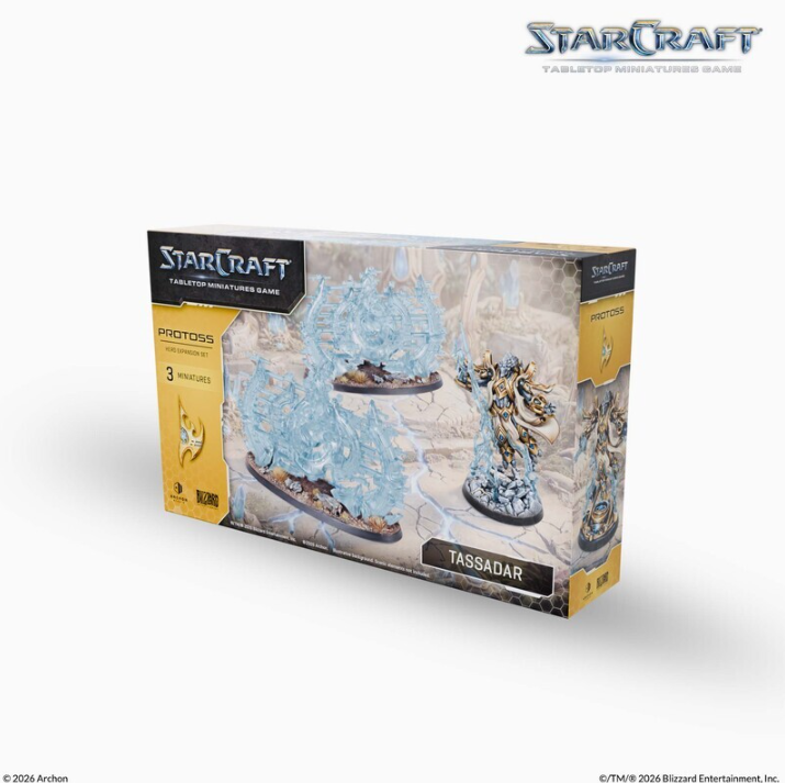 (PRE-ORDER 2027Q1) StarCraft: Tabletop Miniatures Game - Protoss - Tassadar Hero Expansion Set