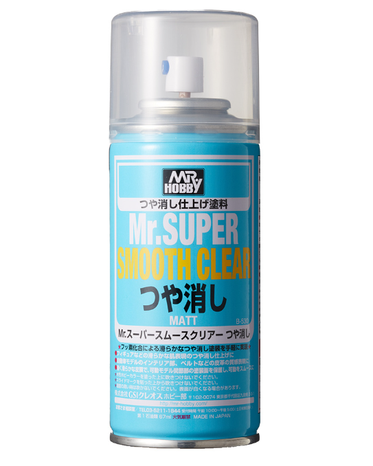 Mr Super Smooth Clear Flat (B530)