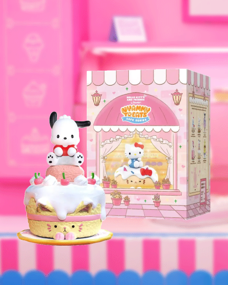 Mighty Jaxx Sanrio 点心喵系列三丽鸥咖啡馆盲盒