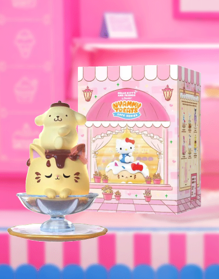 Mighty Jaxx Sanrio 点心喵系列三丽鸥咖啡馆盲盒