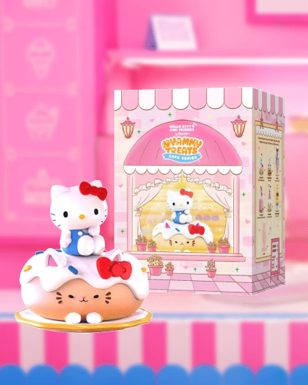 Mighty Jaxx Sanrio 点心喵系列三丽鸥咖啡馆盲盒