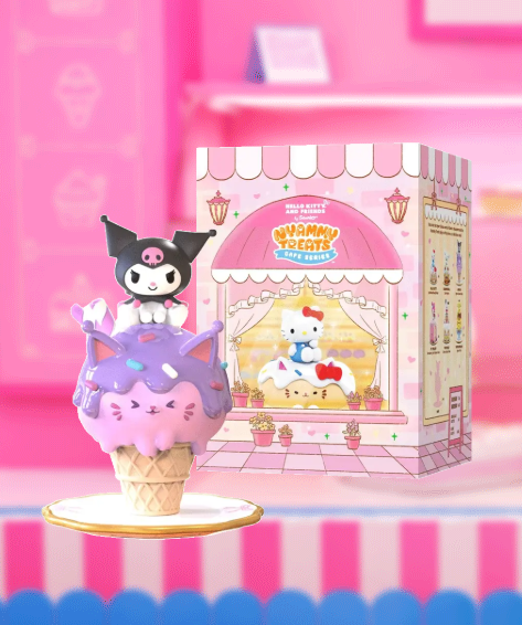 Mighty Jaxx Sanrio 点心喵系列三丽鸥咖啡馆盲盒