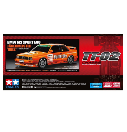 (PRE-ORDER COMING SOON) TAMIYA BMW M3 SPORT EVO JGR 92 (TT-02)