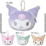 SANRIO Sanrio cute Kuromi small wallet-green 