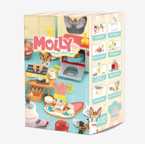 POP MART MOLLY COOKING SERIES PROP