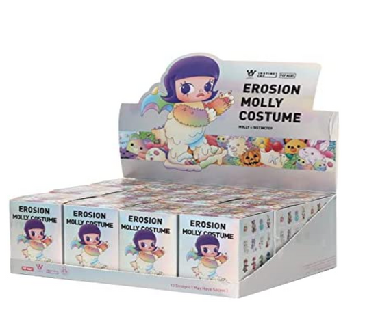 POP MART MOLLY x INSTINCTOY 娃娃装侵蚀系列盲盒