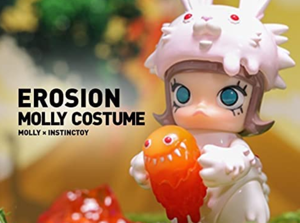 POP MART MOLLY x INSTINCTOY babydoll erosion series blind box 