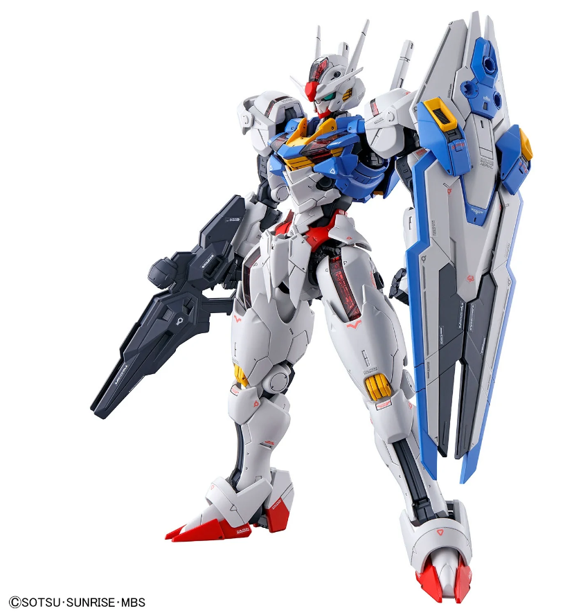 HG - BANDAI - FULL MECHANICS GUNDAM WITCH FROM MERCURY 1/100 XVX-016 GUNDAM AERIAL