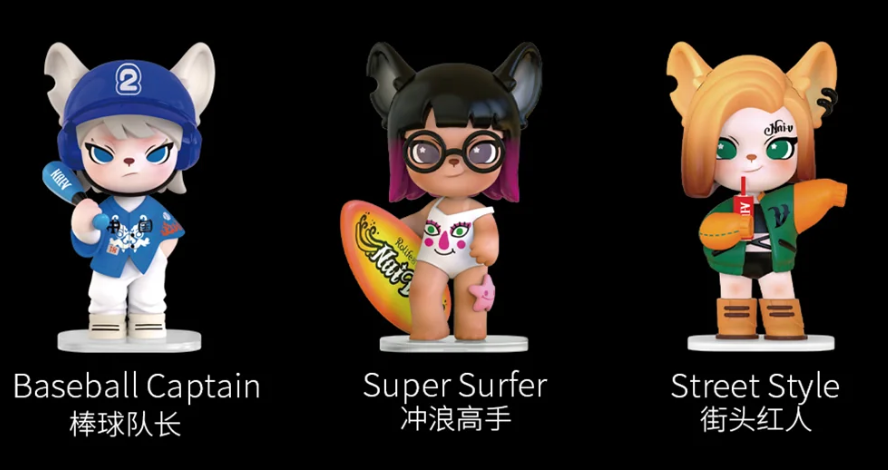 Rolife若来HanhanNai乃憨憨 辣妹的事你少管系列盲盒