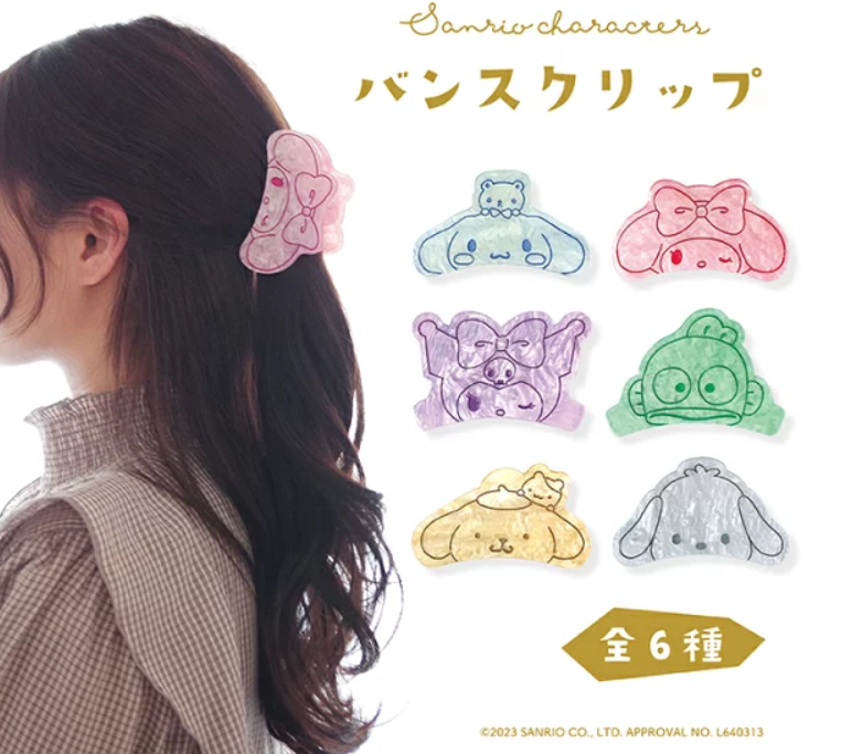 Japanese SANRIO VANCE hair clip-three types available 