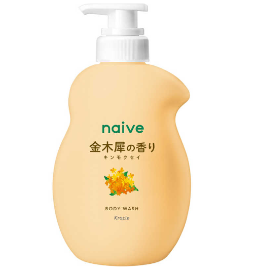 日本KRACIE naive 限定金木樨沐浴露