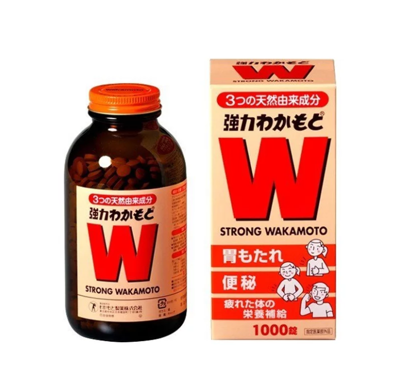 Japan WAKAMOTO powerful lactic acid gastrointestinal digestion pills-1000 capsules 