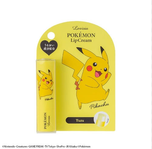 Japanese LOVISIA POKEMON lip balm-(various types to choose from) 