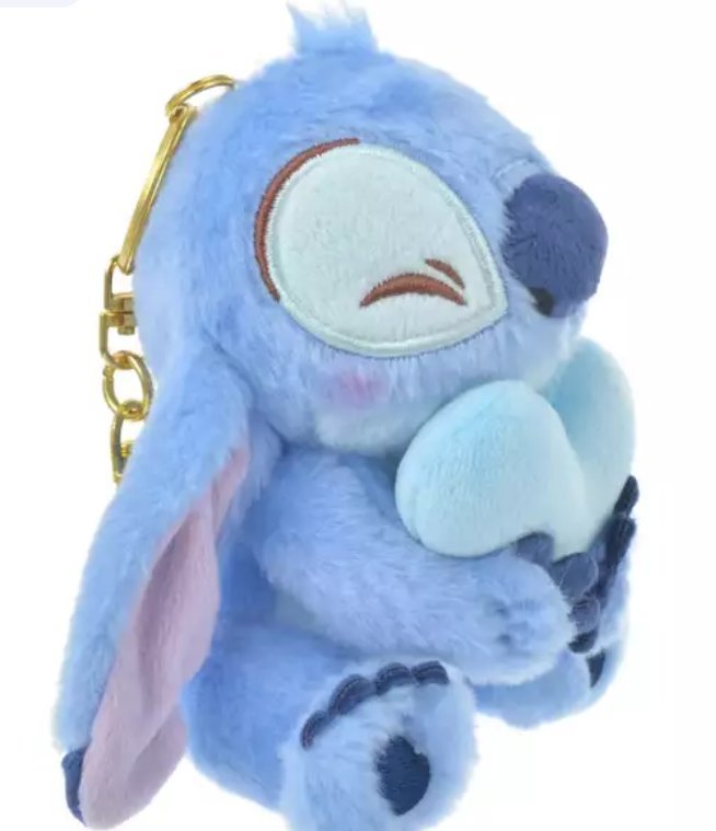 Japan Tokyo Disneyland Stitch plush keychain/keychain