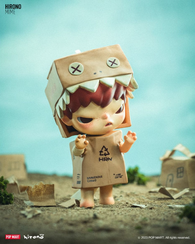 POP MART Pop Mart HIRONO MIME Ono fourth generation blind box