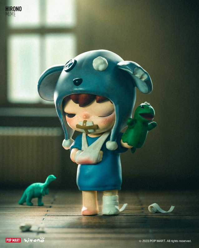 POP MART Pop Mart HIRONO MIME Ono fourth generation blind box