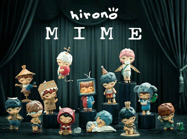 POP MART Pop Mart HIRONO MIME Ono fourth generation blind box