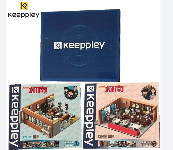 Enlightenment keeppley Detective Conan Maori Detective Agency building blocks