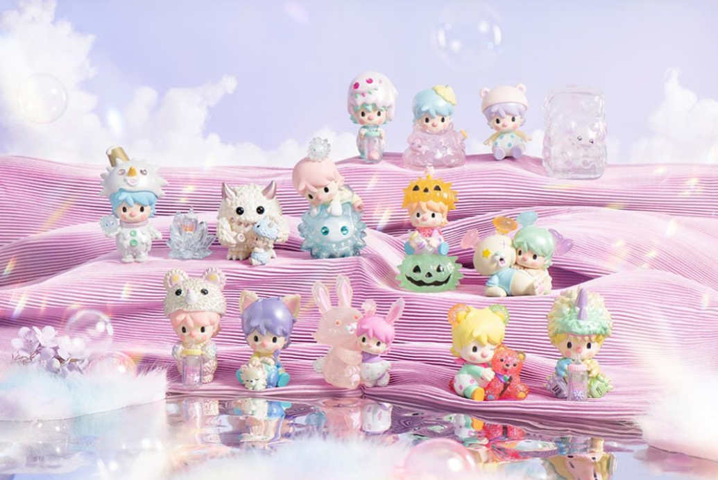 POPMART Pop Mart "Little Sweet Bean x Okubo Sweet Companion Series" Blind Box - 12 pieces per box/one piece per box