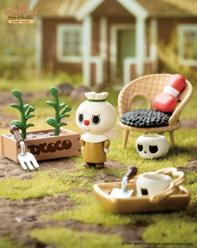POP MARTLABUBU 精灵之家 the monsters home of the elves-9个一盒出/单个出