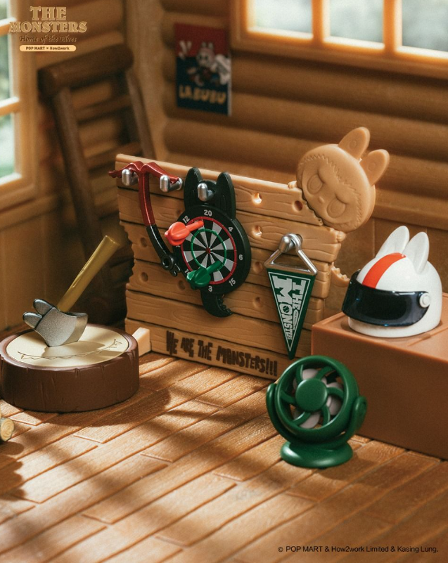 POP MARTLABUBU 精灵之家 the monsters home of the elves-9个一盒出/单个出