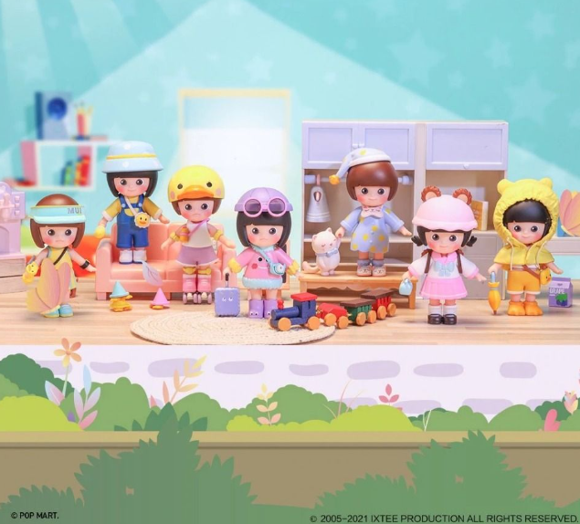 POP MART 泡泡玛特妹头盲盒-6个一盒一整套出/单个出