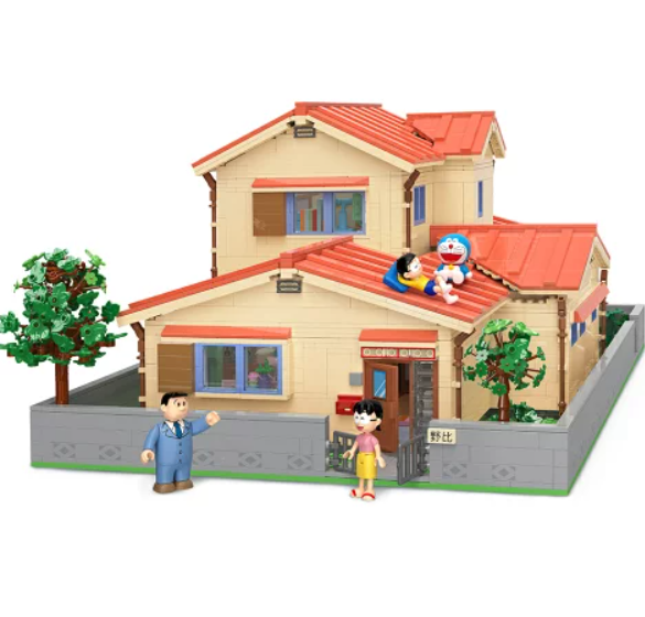 KEEPPLEY Doraemon Nobita's House-Large Building Blocks