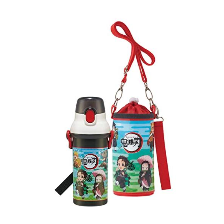 Japanese Skater Demon Slayer Thermos Bottle Bag for 500ML