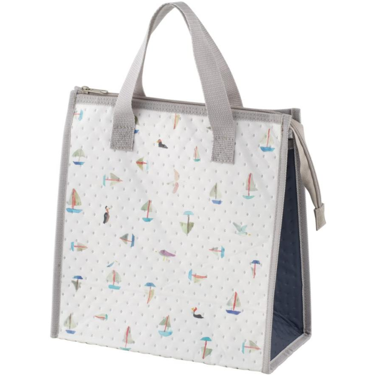 Japanese SKATER Insulated Lunch Bag-Sailboat