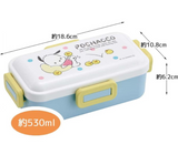 Japanese SKATER Pacha Dog Lunch Box-530ml 