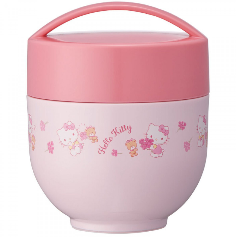 日本SKATER HelloKitty保温饭盒-540ml
