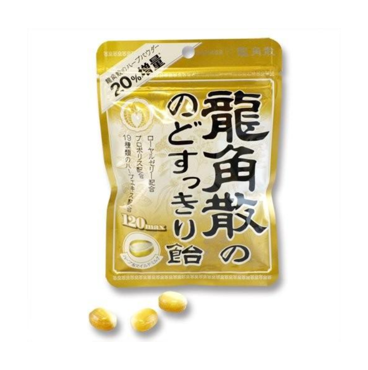 Japanese Longjiaoshan milk flavored lozenges-88g 