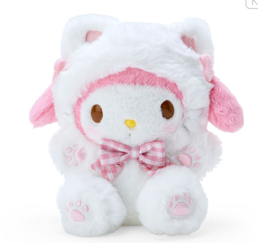 Japanese Sanrio original plush toy cat series