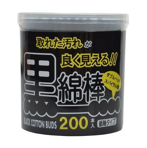 日本大卫株式会社黑色棉签-200支