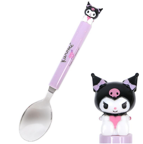 Japanese Sanrio cute cartoon character stainless steel spoon - multiple options