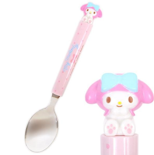 Japanese Sanrio cute cartoon character stainless steel spoon - multiple options