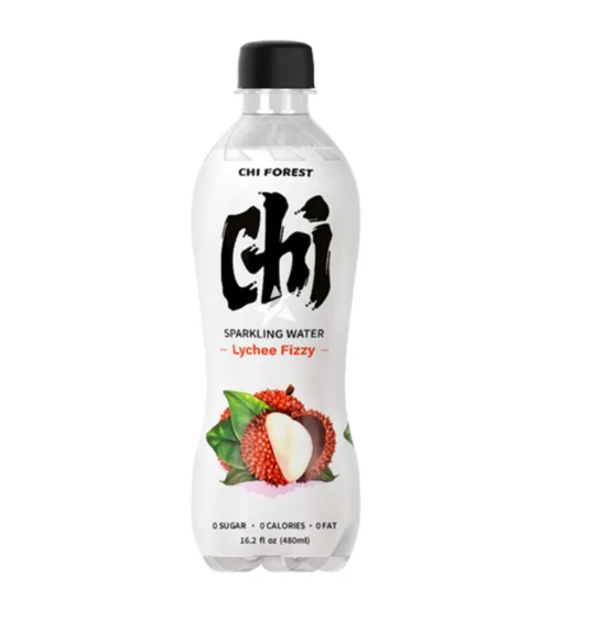 Genki Forest Sparkling Water Lychee Fizzy Flavor 480ml
