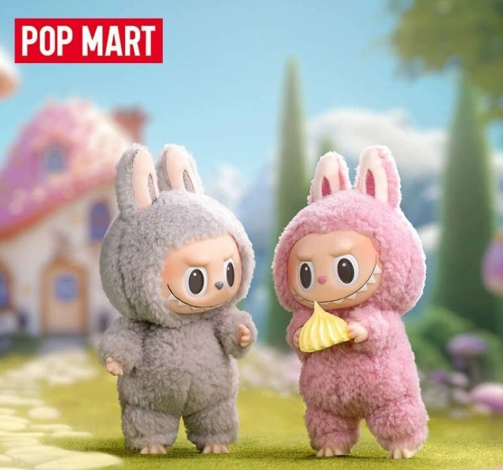 POPMART LABUBU Heart-beating Macaron Vinyl Face Series Blind Box Pendant/Open Box