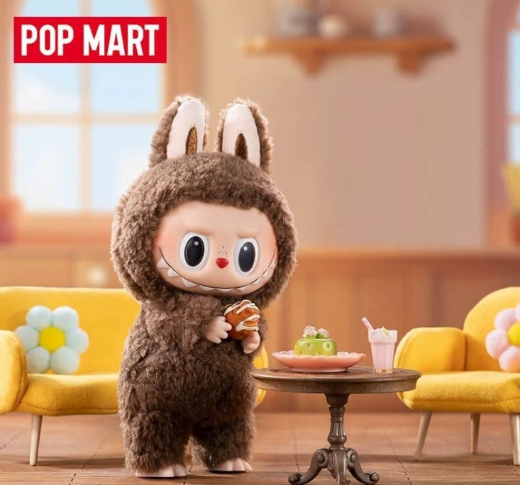 POPMART LABUBU Heart-beating Macaron Vinyl Face Series Blind Box Pendant/Open Box
