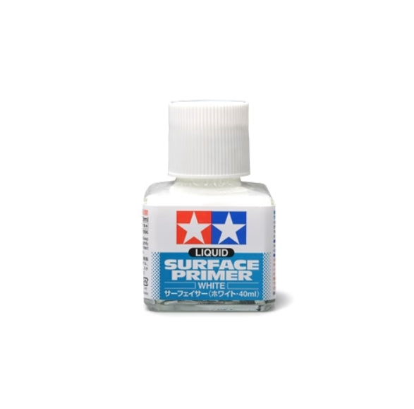 Tamiya Liquid Surface Primer (White) 40ml 87096
