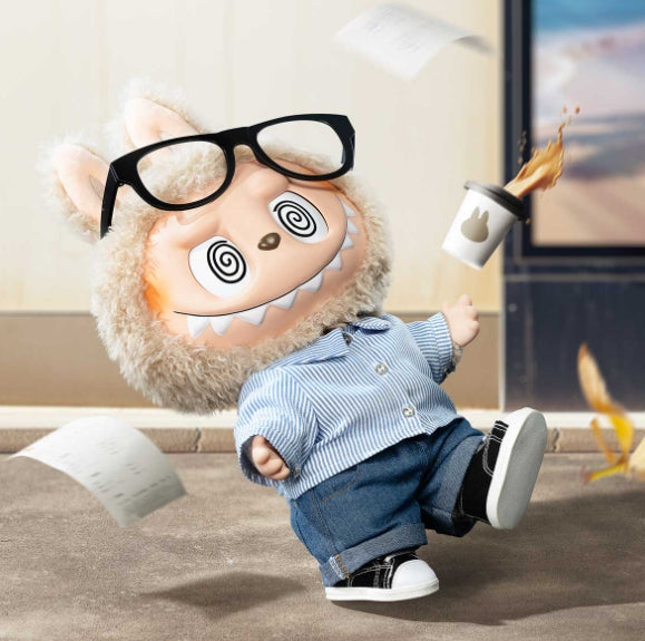 THE MONSTERS - FLIP WITH ME labubu Vinyl Plush Doll Big Summer