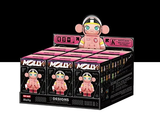 Popmart Molly Space 100% Third Generation Blind Box