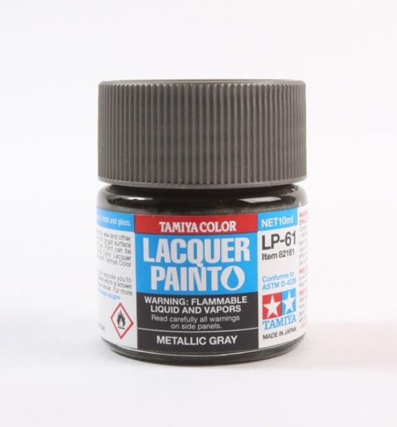 TAMIYA LACQUER LP-61 METALLIC GRAY 82161
