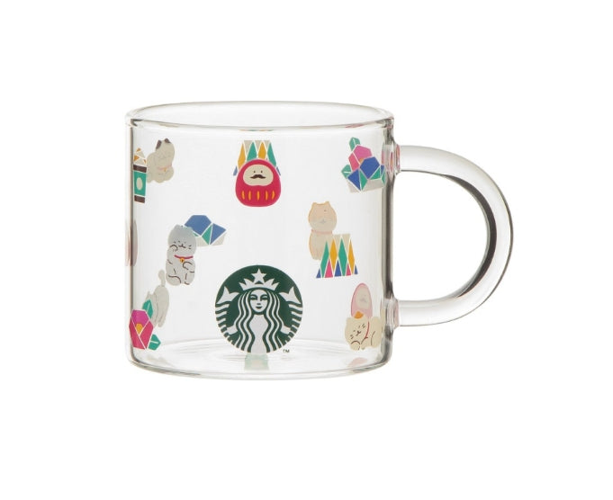 Japanese Starbucks Icon New Year Glass-335ml