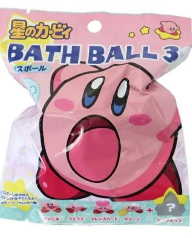 日本KIRBY泡澡浴球盲盒