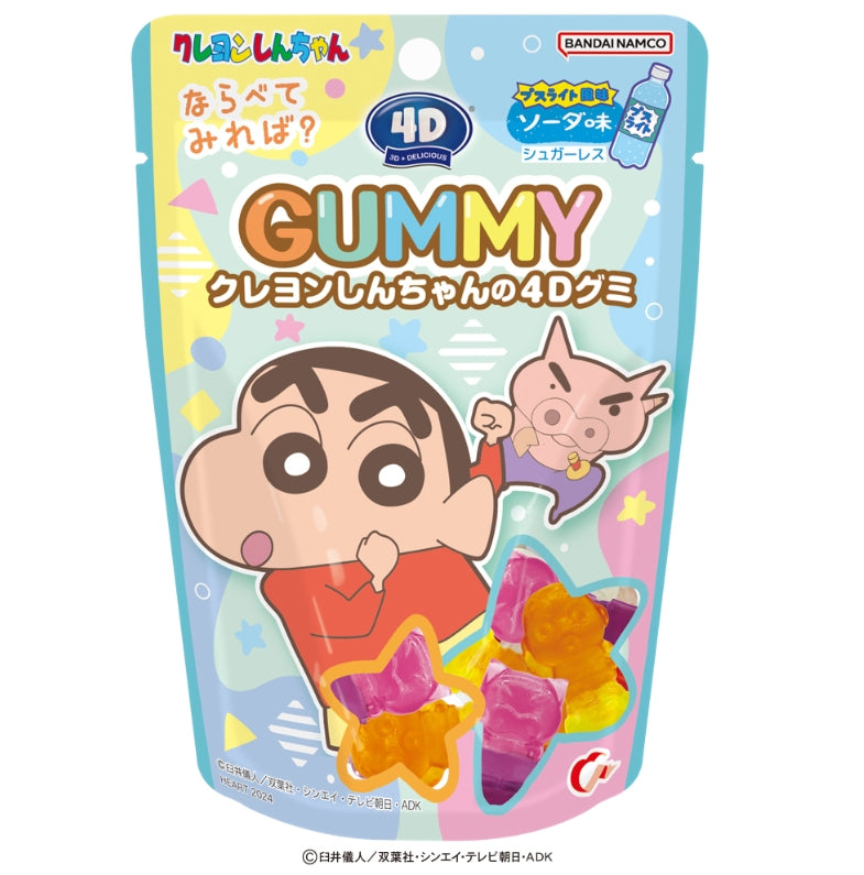 日本BANDAI“蜡笔小新”和“Buri Buri Zaemon”4D软糖