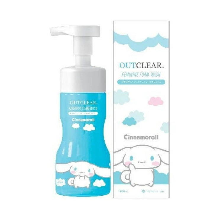 日本Hanamisui outclear女性私处泡沫洗涤剂 160mL Cinnamoroll 限量套装