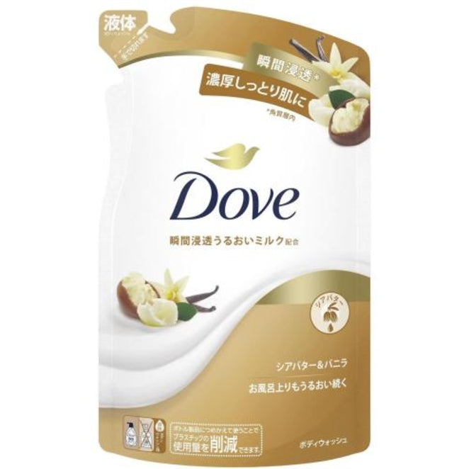 Dove Shea Butter Vanilla Shower Gel Refill - 330g 