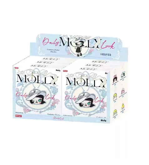 POP MART Molly Daily Look系列卡包挂件盲盒